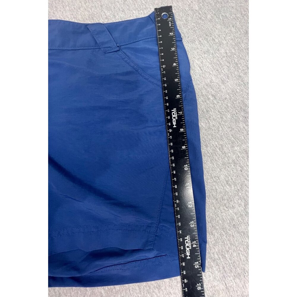 Columbia PFG Womens Size L Blue Performance Fishing Gear Shorts Zipper Pocket - Picture 5 of 10